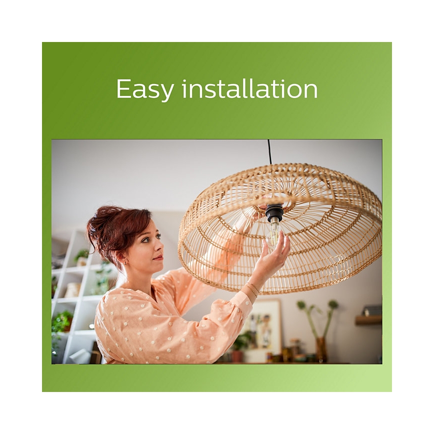 Bec LED VINTAGE Philips A60 E27/2,3W/230V 4000K