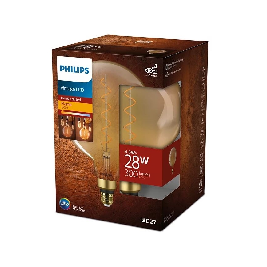 Bec LED VINTAGE Philips E27/5W/230V 2000K