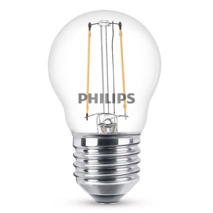 Bec LED VINTAGE Philips P45 E27/2W/230V 2700K