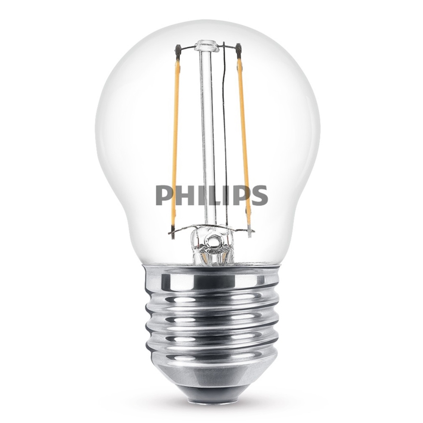 Bec LED VINTAGE Philips P45 E27/2W/230V 2700K