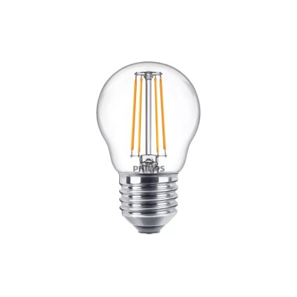 Bec LED VINTAGE Philips P45 E27/4,3W/230V 2700K