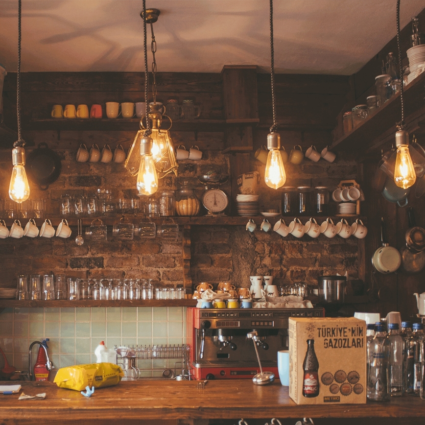 Bec LED Vintage ST64 E27, 12W, 230V, 2200K - Aigostar