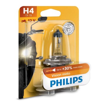 Bec motocicletă Philips VISION MOTO 12342PRBW H4 P43t-38/60/55W/12V