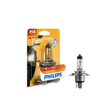 Bec motocicletă Philips VISION MOTO 12342PRBW H4 P43t-38/60/55W/12V