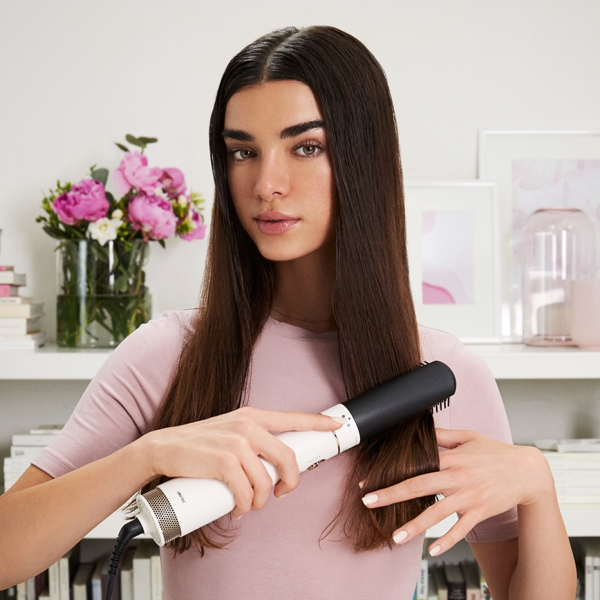 Bellissima 11847 - Perie rotativă cu aer cald 8 în 1 AIR WONDER, 1000W/230V, alb/auriu