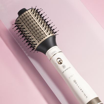 Bellissima 11847 - Perie rotativă cu aer cald 8 în 1 AIR WONDER, 1000W/230V, alb/auriu