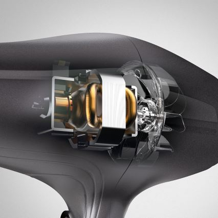 Bellissima 11859 - Uscător de păr ULTRA SPEED 2200W/230V negru