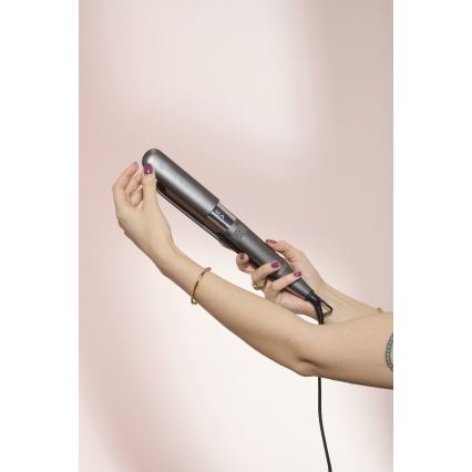 Bellissima 11876 - Placă de păr 50 W/230 V, neagră/roz