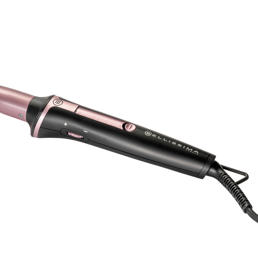 Bellissima 11949 - Ondulator conic pentru păr, 40W/230V, negru/roz