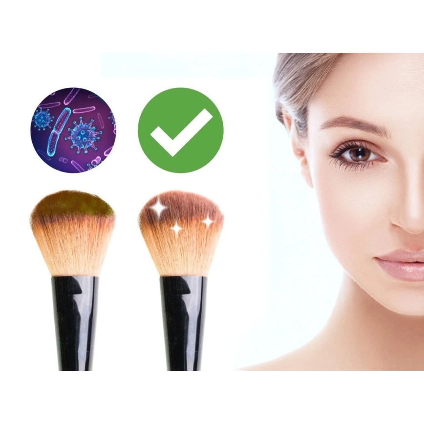 Beper - Curățător pentru pensule de machiaj, 2xAAA