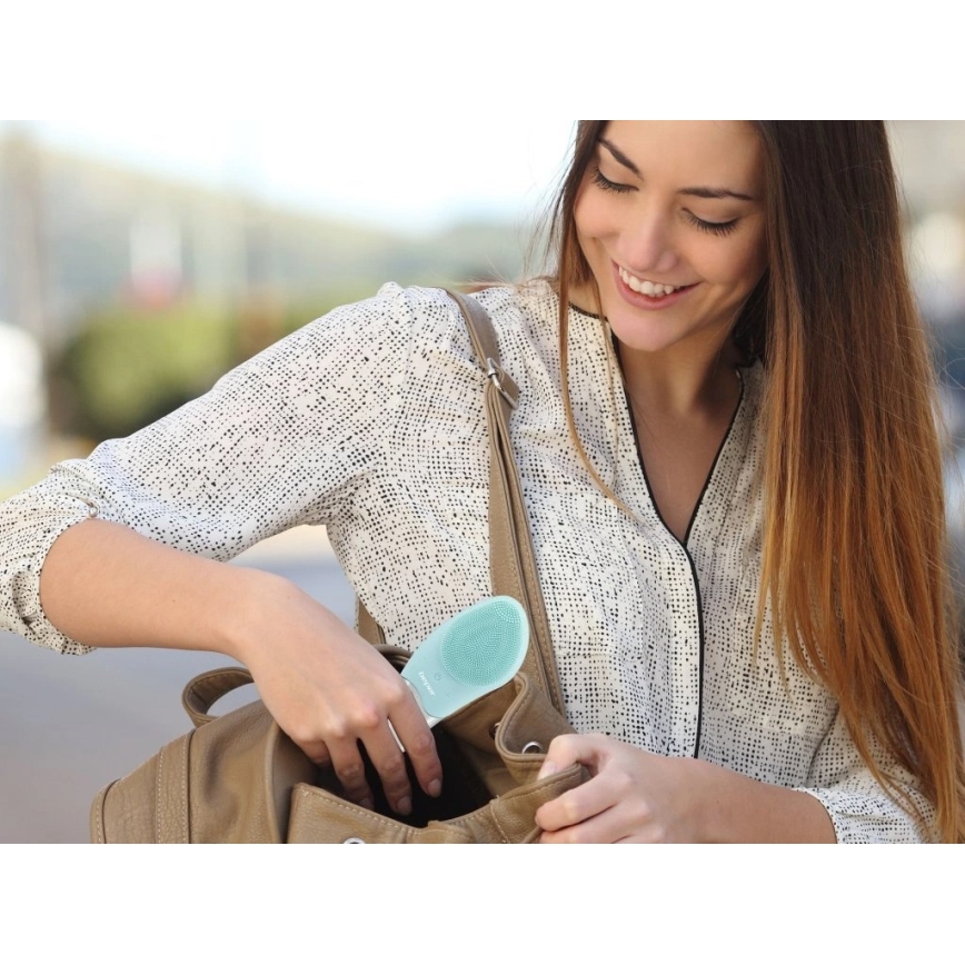 Beper - Periuță de curățare facială reîncărcabilă, USB 5 V, 200 mAh