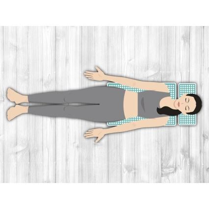 Beper - Set saltea și pernă de acupresură, mentă