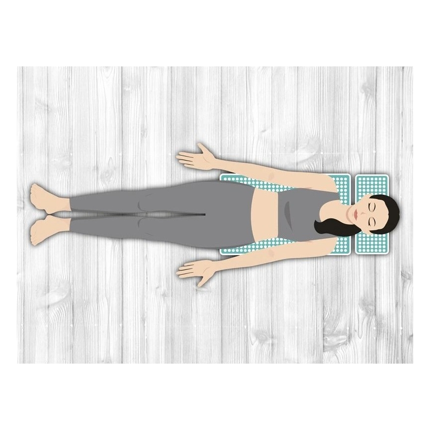 Beper - Set saltea și pernă de acupresură, mentă