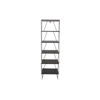 Bibliotecă BALABAN 165x48 cm antracit/neagră