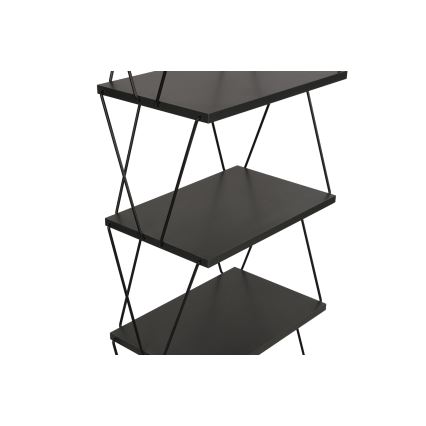 Bibliotecă BALABAN 165x48 cm antracit/neagră