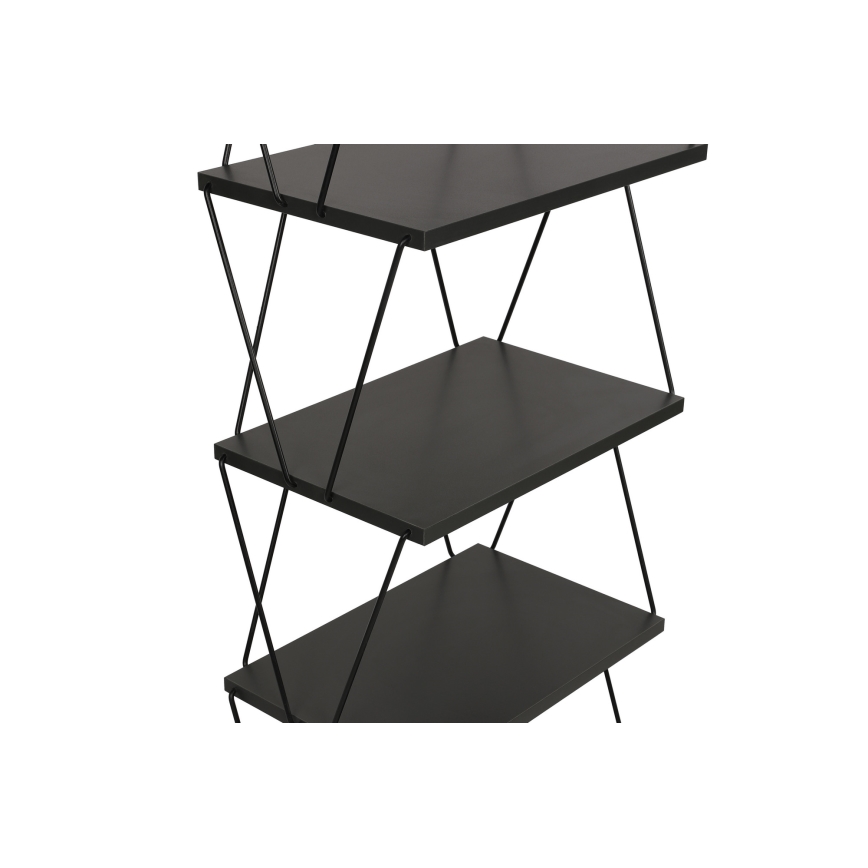 Bibliotecă BALABAN 165x48 cm antracit/neagră