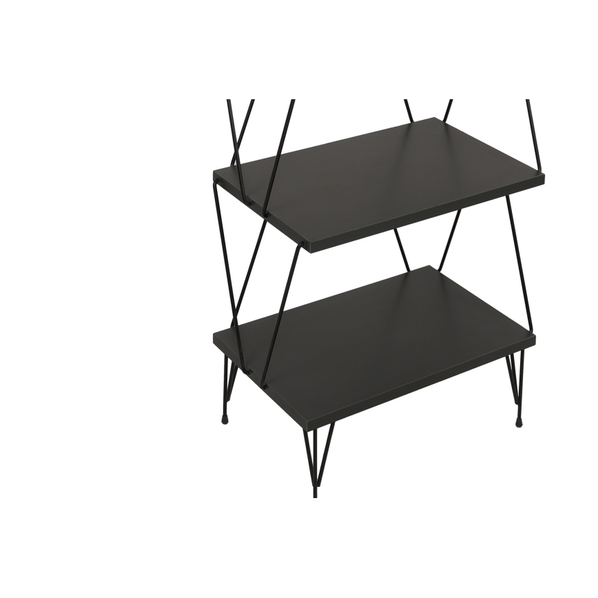 Bibliotecă BALABAN 165x48 cm antracit/neagră