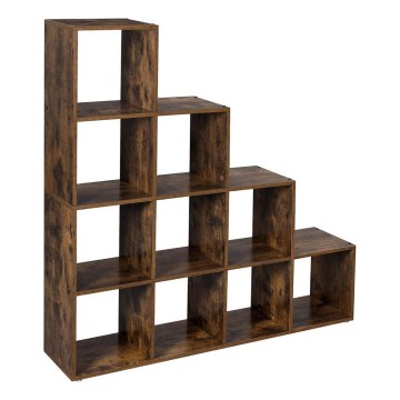 Bibliotecă DOVARO, maro