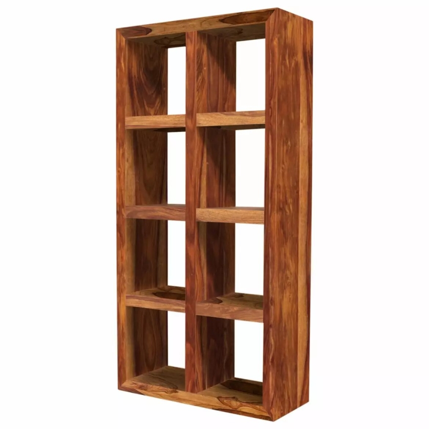 Bibliotecă GANI 180x90 cm lemn masiv/palisandru