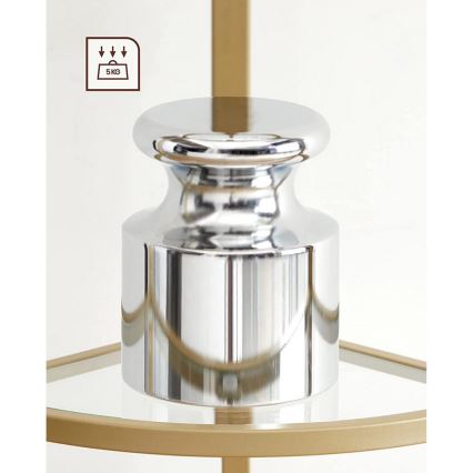 Bibliotecă GLASY aurie