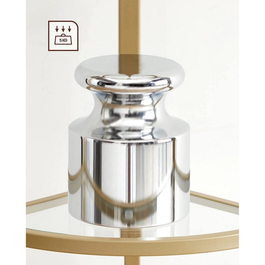 Bibliotecă GLASY aurie