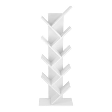 Bibliotecă LIVARO, albă