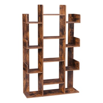 Bibliotecă NAVARO, maro