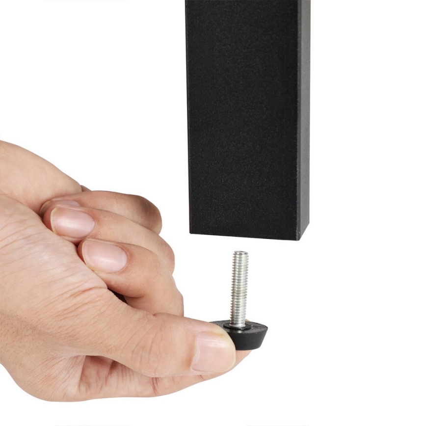 Bibliotecă NAVARO, maro/negru