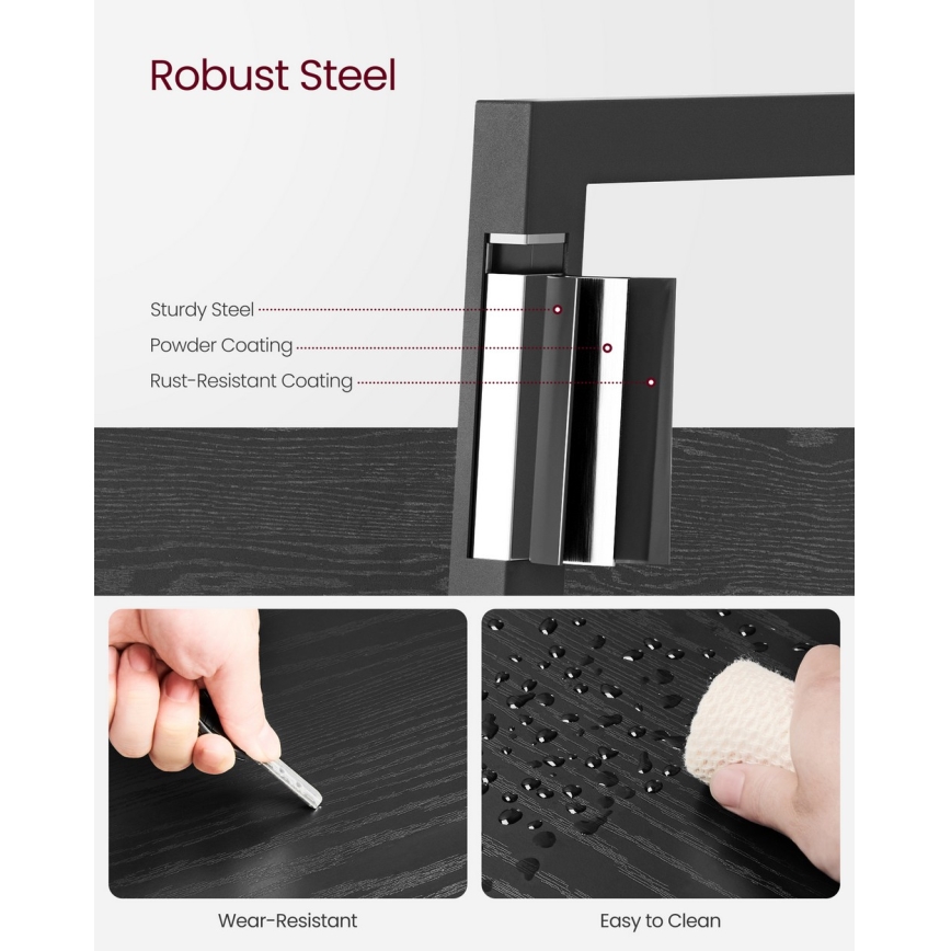 Bibliotecă NAVARO neagră