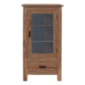 Bibliotecă RAMI 60 x 120 x 45 cm, lemn masiv/palisandru