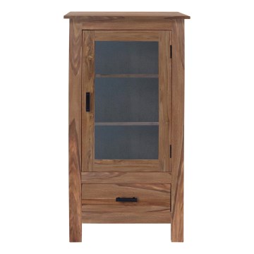 Bibliotecă RAMI 60 x 120 x 45 cm, lemn masiv/palisandru