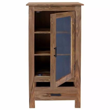 Bibliotecă RAMI 60 x 120 x 45 cm, lemn masiv/palisandru
