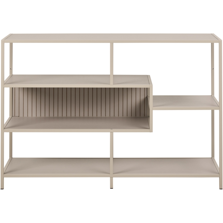 Bibliotecă SARON, 114 x 78 cm, gri