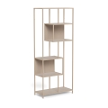 Bibliotecă SARON 77x185 cm, gri