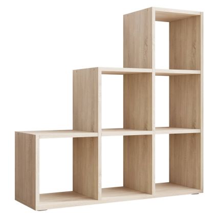 Bibliotecă TRIO 108x105 cm maro