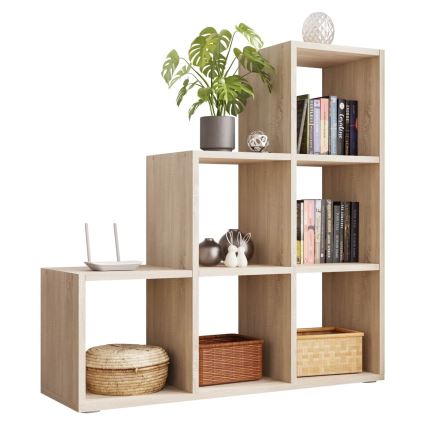 Bibliotecă TRIO 108x105 cm maro