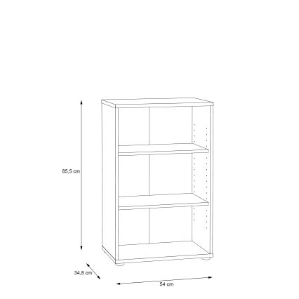 Bibliotecă URAN stejar artisan