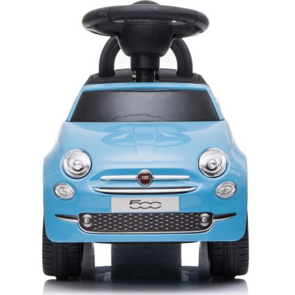 Bicicletă fără pedale Fiat 500 albastru