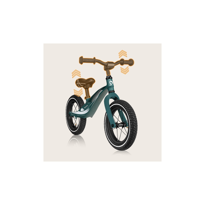 Bicicletă fără pedale Lionelo BART AIR verde