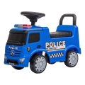 Bicicletă fără pedale Mercedes C-Class mașină de poliție, albastru