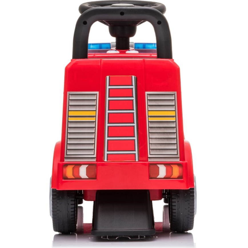 Bicicletă fără pedale Mercedes C-Class mașină de pompieri, roșu