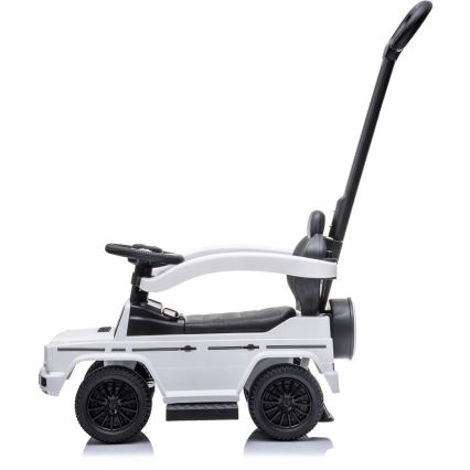 Bicicletă fără pedale Mercedes G350d 3 în 1 alb/negru