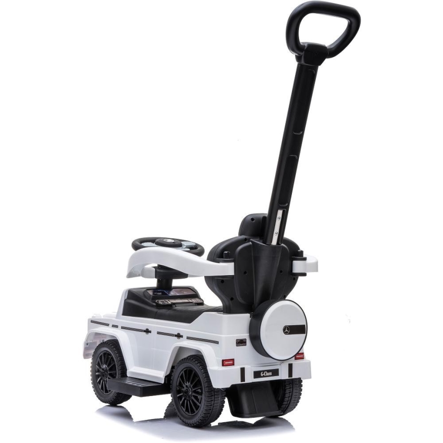 Bicicletă fără pedale Mercedes G350d 3 în 1 alb/negru