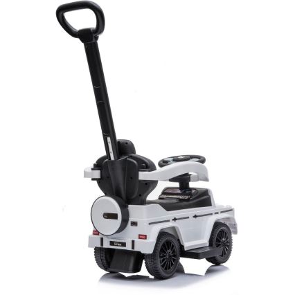 Bicicletă fără pedale Mercedes G350d 3 în 1 alb/negru