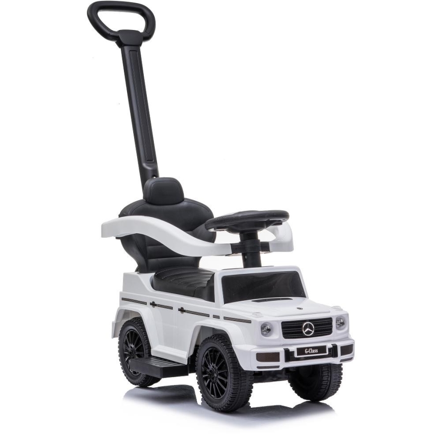 Bicicletă fără pedale Mercedes G350d 3 în 1 alb/negru