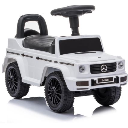 Bicicletă fără pedale Mercedes G350d alb/negru