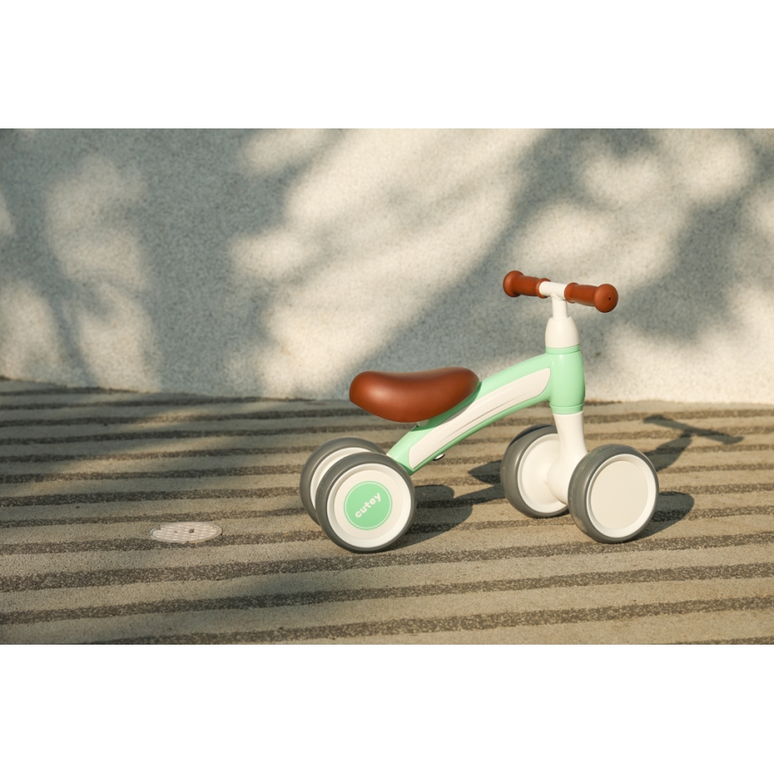 Bicicletă fără pedale QPlay CUTEY-5 verde