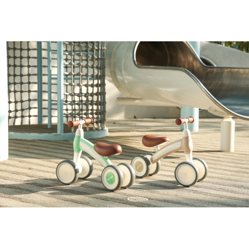 Bicicletă fără pedale QPlay CUTEY-5 verde