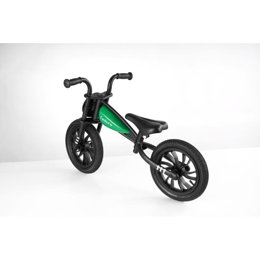 Bicicletă fără pedale QPlay FEDURO verde