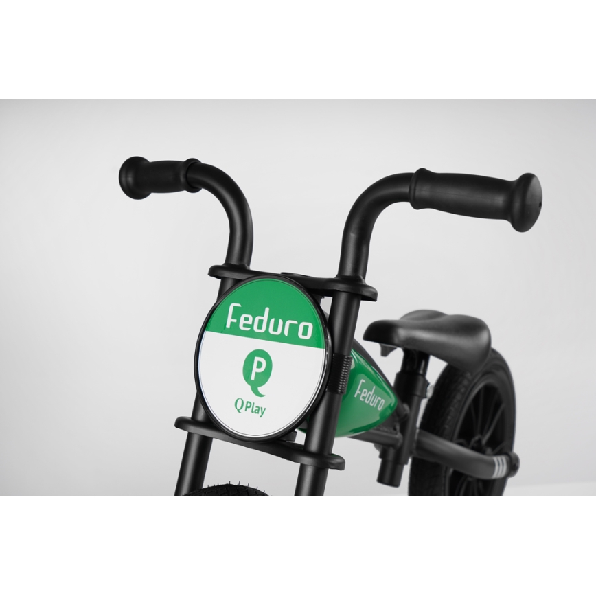 Bicicletă fără pedale QPlay FEDURO verde